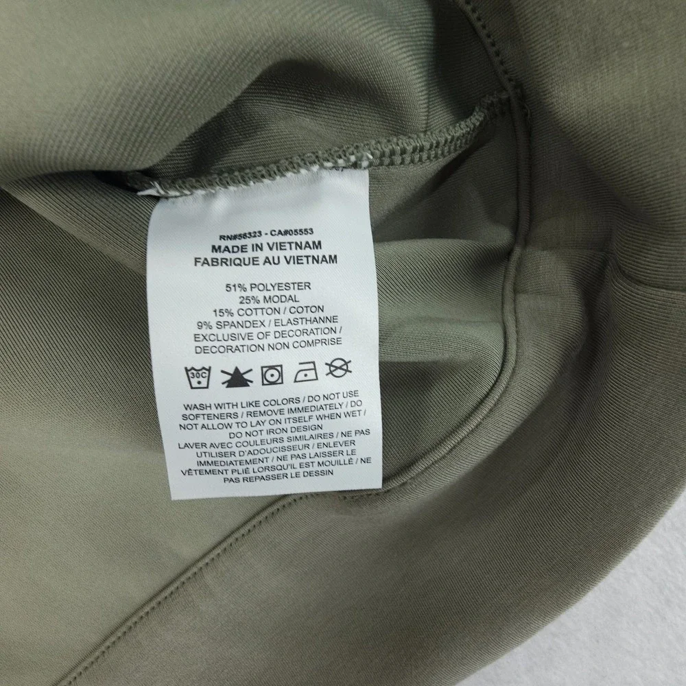 Nike Crewneck Sweatshirt Mens L Light Army/Green 24.7 ImpossiblySoft Dri-Fit NWT